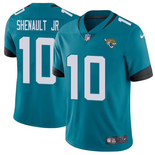 Personalized Jaguars #10 Laviska Shenault Jr. Teal Green Alternate Men’s Stitched NFL Untouchable Limited Jersey