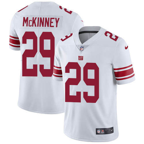 Personalized Giants #29 Xavier McKinney White Men’s Stitched NFL Untouchable Limited Jersey