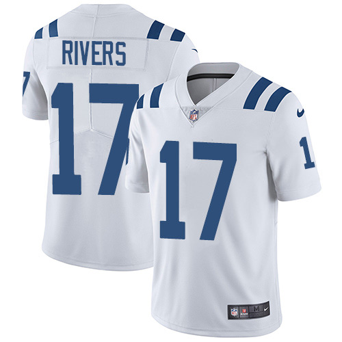 Personalized Colts #17 Philip Rivers White Men’s Stitched NFL Untouchable Limited Jersey