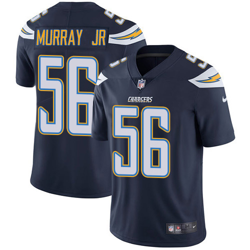Personalized Chargers #56 Kenneth Murray Jr Navy Blue Team Color Men’s Stitched NFL Untouchable Limited Jersey