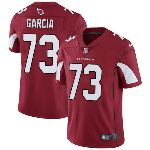 Personalized Cardinals #73 Max Garcia Red Team Color Men’s Stitched NFL Untouchable Limited Jersey
