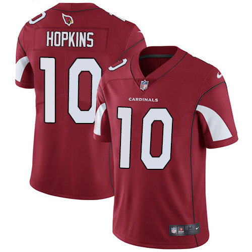 Personalized Cardinals #10 DeAndre Hopkins Red Team Color Men’s Stitched NFL Untouchable Limited Jersey