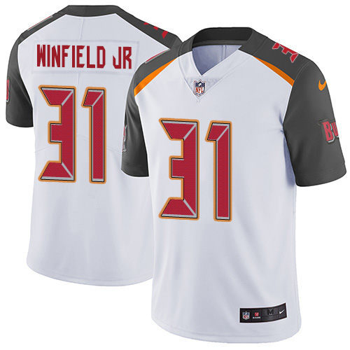 Personalized Buccaneers #31 Antoine Winfield Jr. White Men’s Stitched NFL Untouchable Limited Jersey