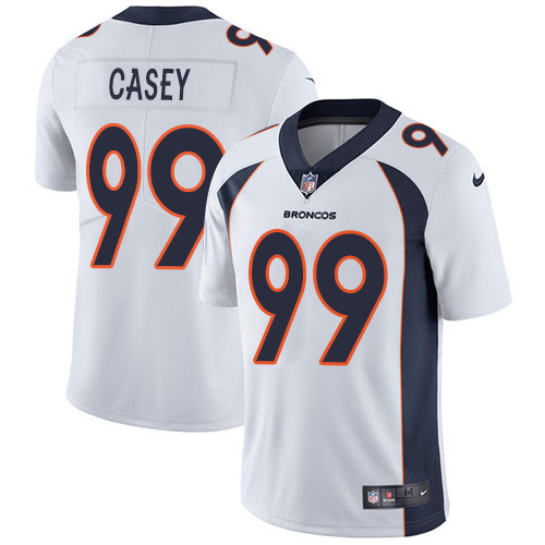 Personalized Broncos #99 Jurrell Casey White Men’s Stitched NFL Untouchable Limited Jersey
