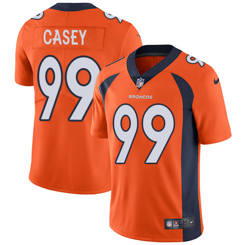 Personalized Broncos #99 Jurrell Casey Orange Team Color Men’s Stitched NFL Untouchable Limited Jersey