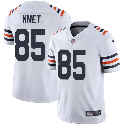 Personalized Bears #85 Cole Kmet White Men’s 2019 Alternate Classic Stitched NFL Untouchable Limited Jersey
