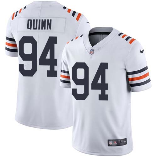 Personalized Bears #94 Robert Quinn White Men’s 2019 Alternate Classic Stitched NFL Untouchable Limited Jersey