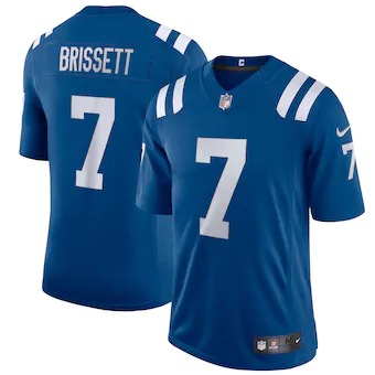 Personalized Indianapolis Colts #7 Jacoby Brissett Men’s Royal 2020 Limited Jersey