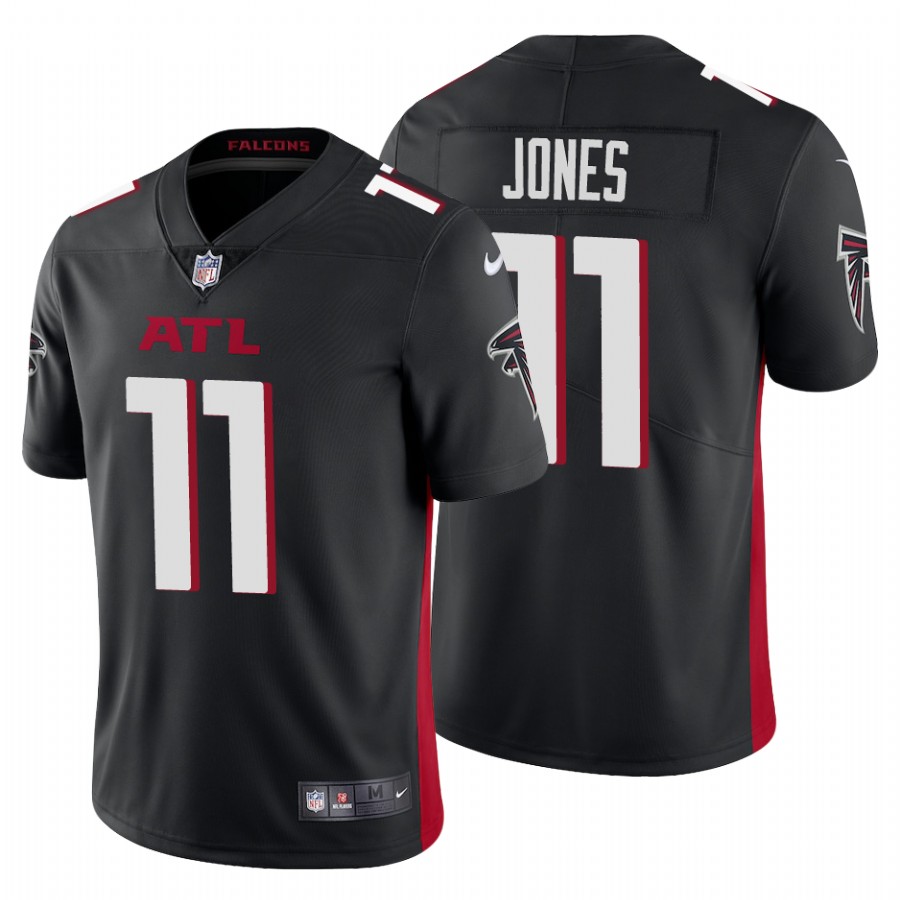 Personalized Atlanta Falcons #11 Julio Jones Men’s Black 2020 Untouchable Limited NFL Jersey
