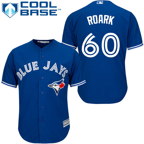 Personalized Blue Jays #60 Tanner Roark Blue New Cool Base Stitched MLB Jersey