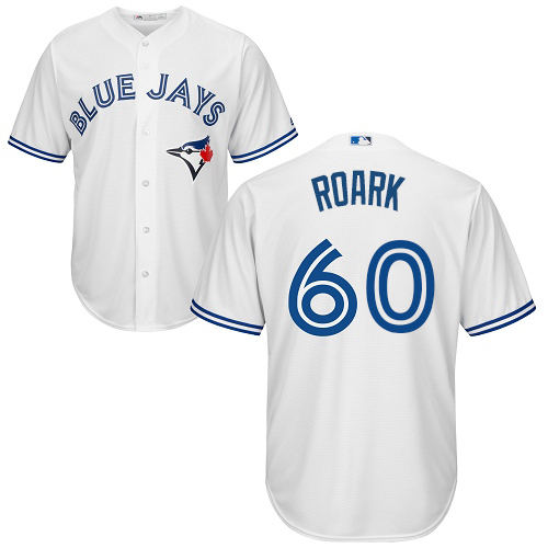 Personalized Blue Jays #60 Tanner Roark White New Cool Base Stitched MLB Jersey