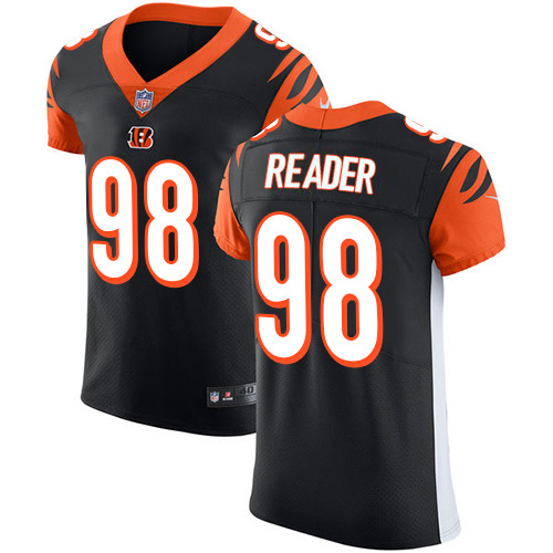 Personalized Bengals #98 D.J. Reader Black Team Color Men’s Stitched NFL Untouchable Elite Jersey