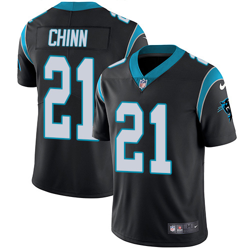 Personalized Panthers #21 Jeremy Chinn Black Team Color Men’s Stitched NFL Untouchable Limited Jersey