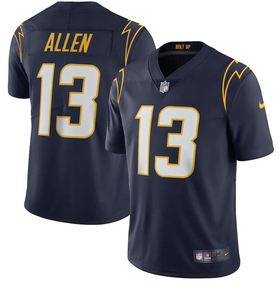 Personalized Chargers 13 Keenan Allen Navy 2020 New Untouchable Limited Jersey