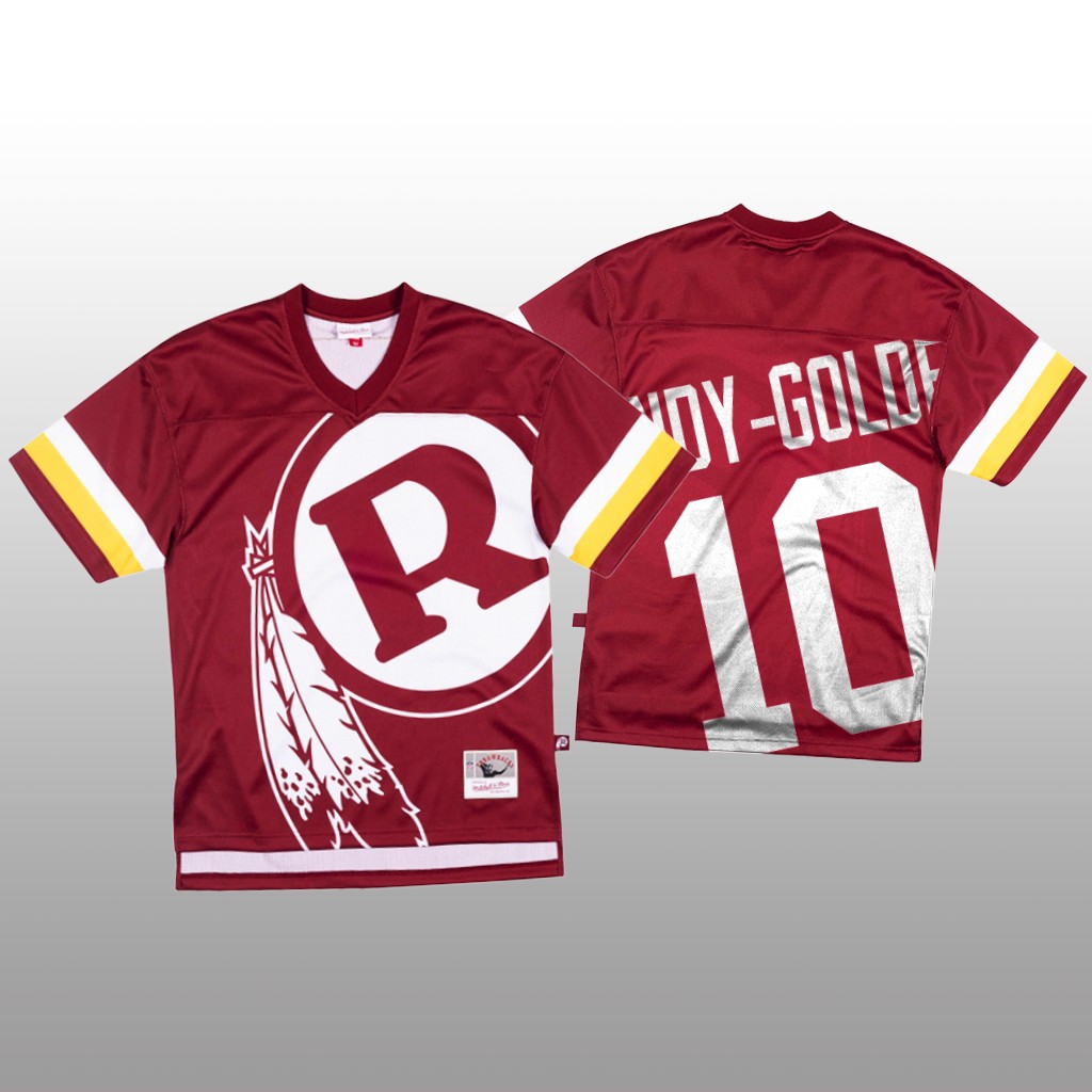Personalized NFL Washington Redskins #10 Antonio Gandy-Golden Red Men’s Mitchell & Nell Big Face Fashion Limited NFL Jersey