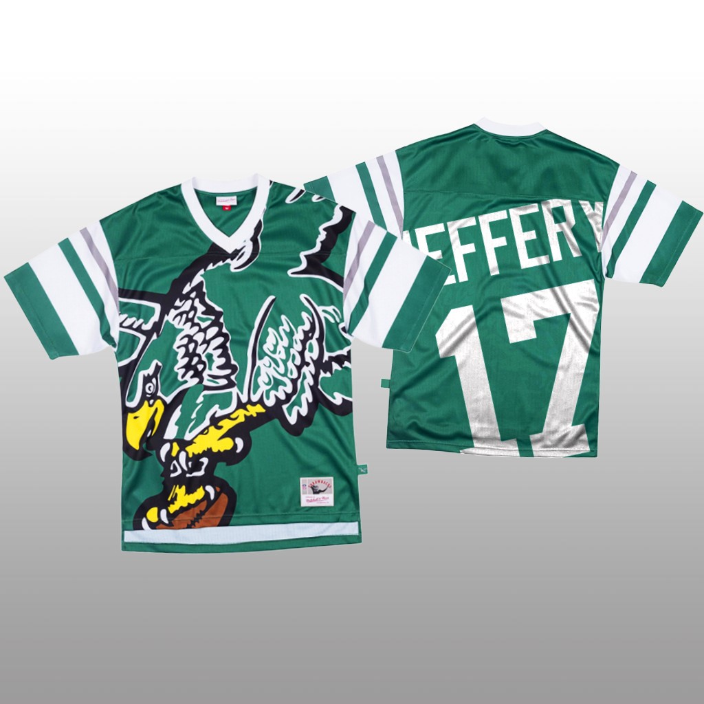 Personalized NFL Philadelphia Eagles #17 Alshon Jeffery Green Men’s Mitchell & Nell Big Face Fashion Limited NFL Jersey
