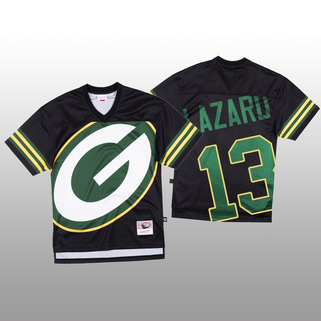 Personalized NFL Green Bay Packers #13 Allen Lazard Black Men’s Mitchell & Nell Big Face Fashion Limited NFL Jersey