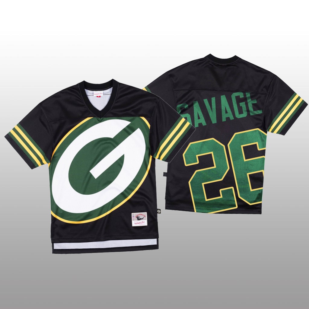 Personalized NFL Green Bay Packers #26 Darnell Savage Jr. Black Men’s Mitchell & Nell Big Face Fashion Limited NFL Jersey