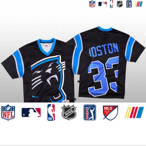 Personalized NFL Carolina Panthers #33 Tre Boston Black Men’s Mitchell & Nell Big Face Fashion Limited NFL Jersey