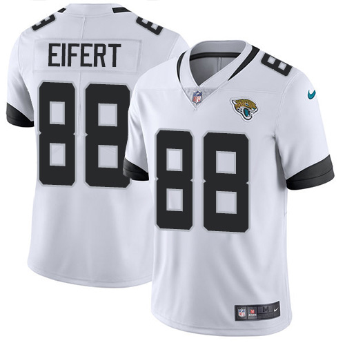 Personalized Jaguars #88 Tyler Eifert White Men’s Stitched NFL Untouchable Limited Jersey
