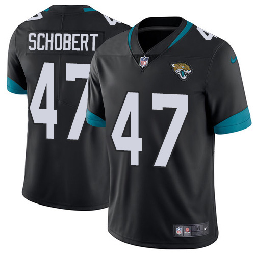 Personalized Jaguars #47 Joe Schobert Black Team Color Men’s Stitched NFL Untouchable Limited Jersey