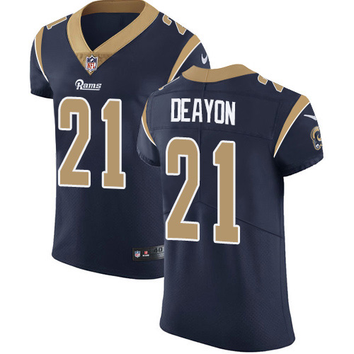 Personalized Rams #21 Donte Deayon Navy Blue Team Color Men’s Stitched NFL Untouchable Elite Jersey