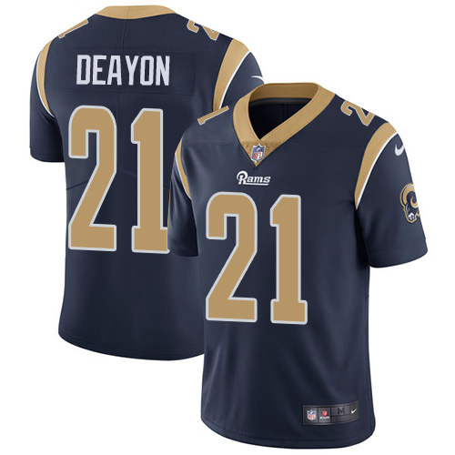 Personalized Rams #21 Donte Deayon Navy Blue Team Color Men’s Stitched NFL Untouchable Limited Jersey