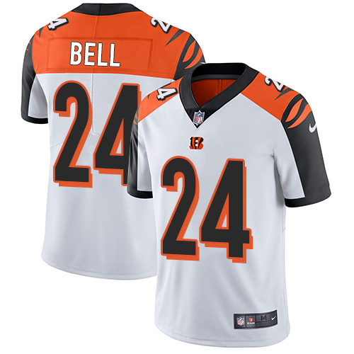 Personalized Bengals #24 Vonn Bell White Men’s Stitched NFL Untouchable Limited Jersey