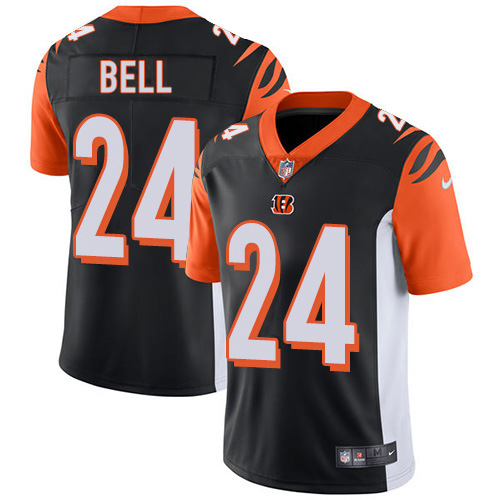 Personalized Bengals #24 Vonn Bell Black Team Color Men’s Stitched NFL Untouchable Limited Jersey