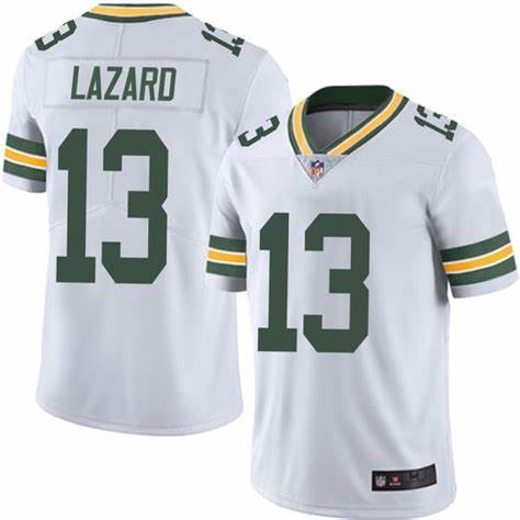 Personalized Packers 13 Allen Lazard White Untouchable Limited Jersey