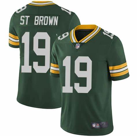 Personalized Packers 19 Equanimeous St. Brown Green Untouchable Limited Jersey