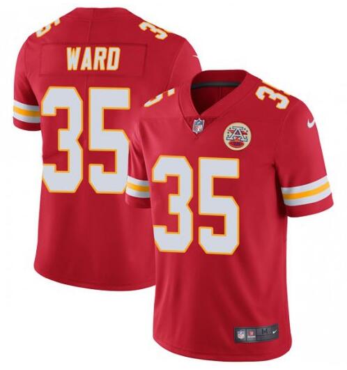 Personalized Chiefs 35 Charvarius Ward Red Untouchable Limited Jersey
