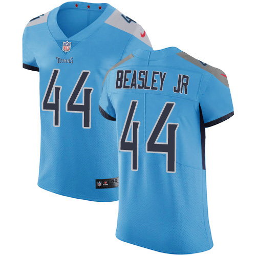 Personalized Titans #44 Vic Beasley Jr Light Blue Alternate Men’s Stitched NFL New Elite Jersey