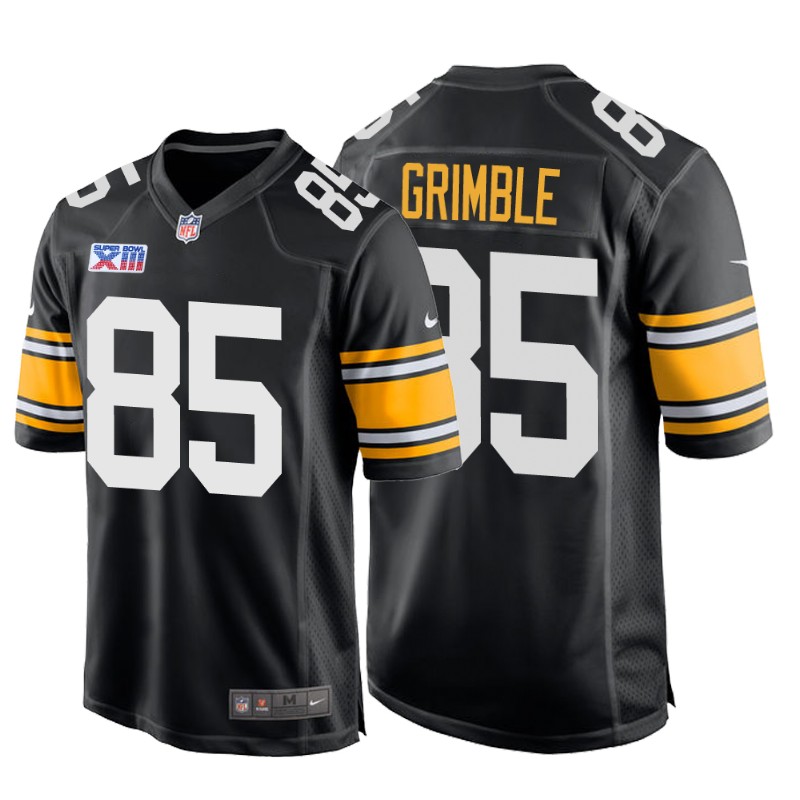 Personalized Steelers #85 Xavier Grimble Super Bowl XIII 1978 Retro Game NFL Jersey Black