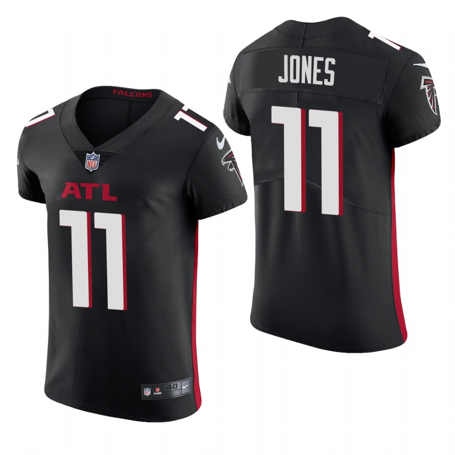 Personalized Atlanta Falcons #11 Julio Jones Men’s Black Team Color Men’s Stitched NFL 2020 Untouchable Elite Jersey