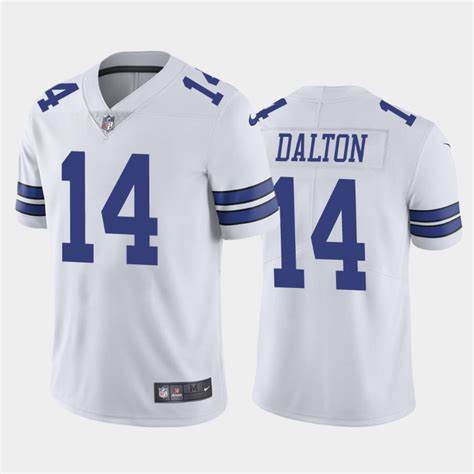 Personalized Cowboys 14 Andy Dalton White Untouchable Limited Jersey