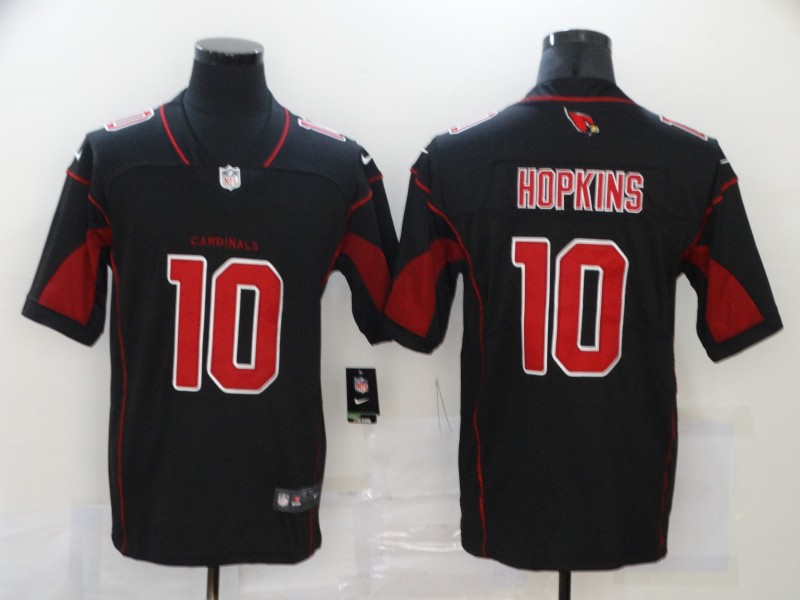 Personalized Cardinals 10 DeAndre Hopkins Black Color Rush Limited Jersey