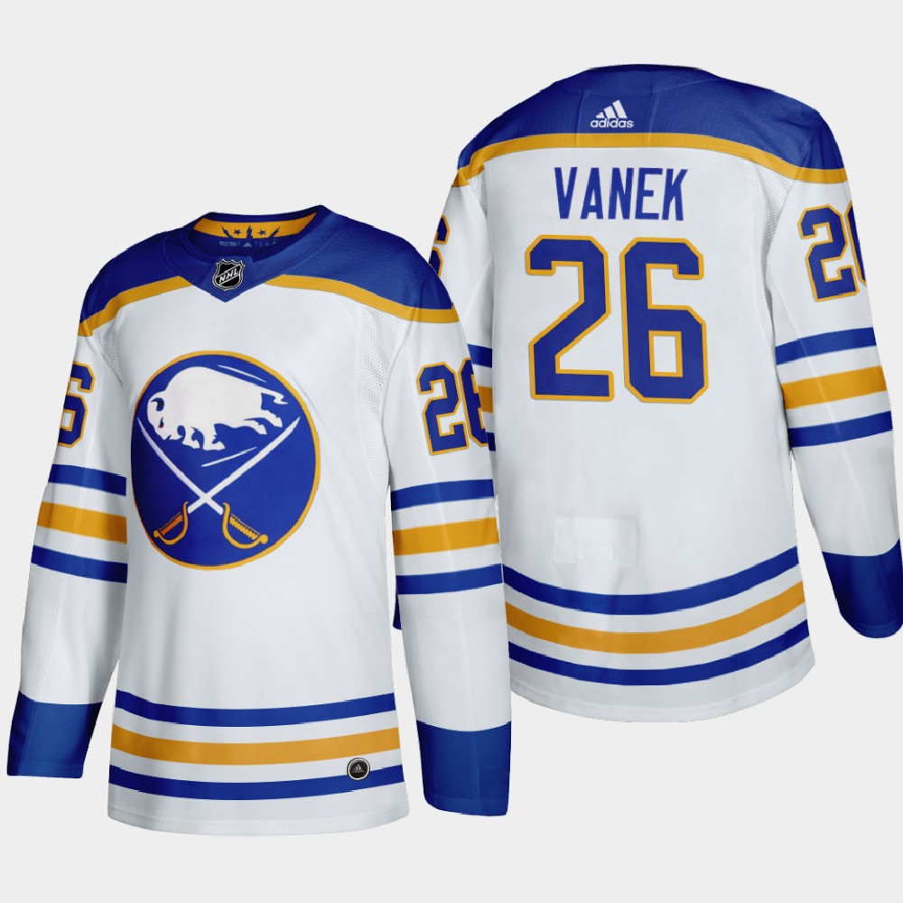 Personalized Buffalo Sabres #26 Rasmus Dahlin Men’s 2020-21 Away Authentic Player Stitched NHL Jersey White