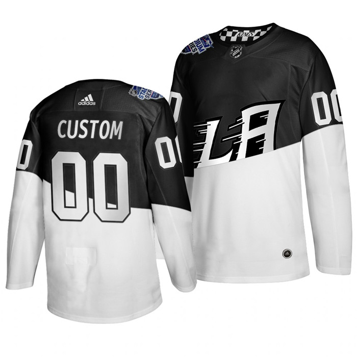 Personalized Los Angeles Kings Men’s 2020 Stadium Series White Black Stitched NHL Jersey