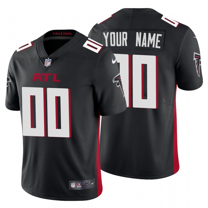 Personalized Atlanta Falcons Men’s Black 2020 Untouchable Limited NFL Jersey