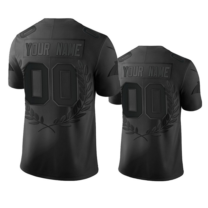 Personalized Carolina Panthers Men’s Black NFL MVP Limited Edition Jersey