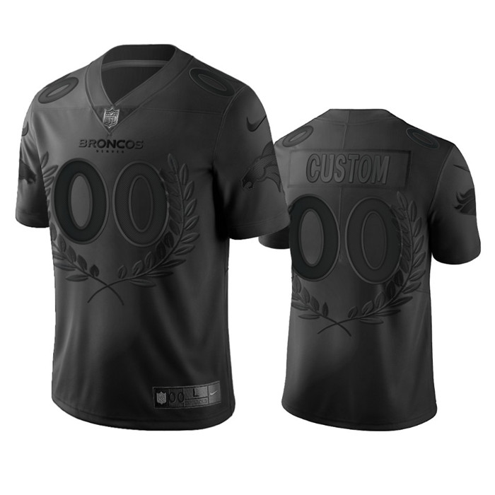 Personalized Denver Broncos Men’s Black NFL MVP Limited Edition Jersey