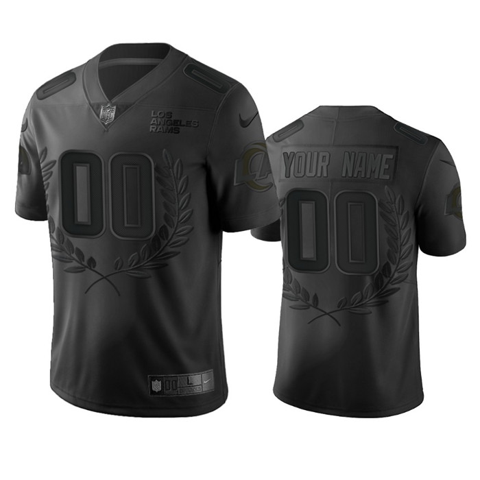 Personalized Los Angeles Rams Men’s Black NFL MVP Limited Edition Jersey