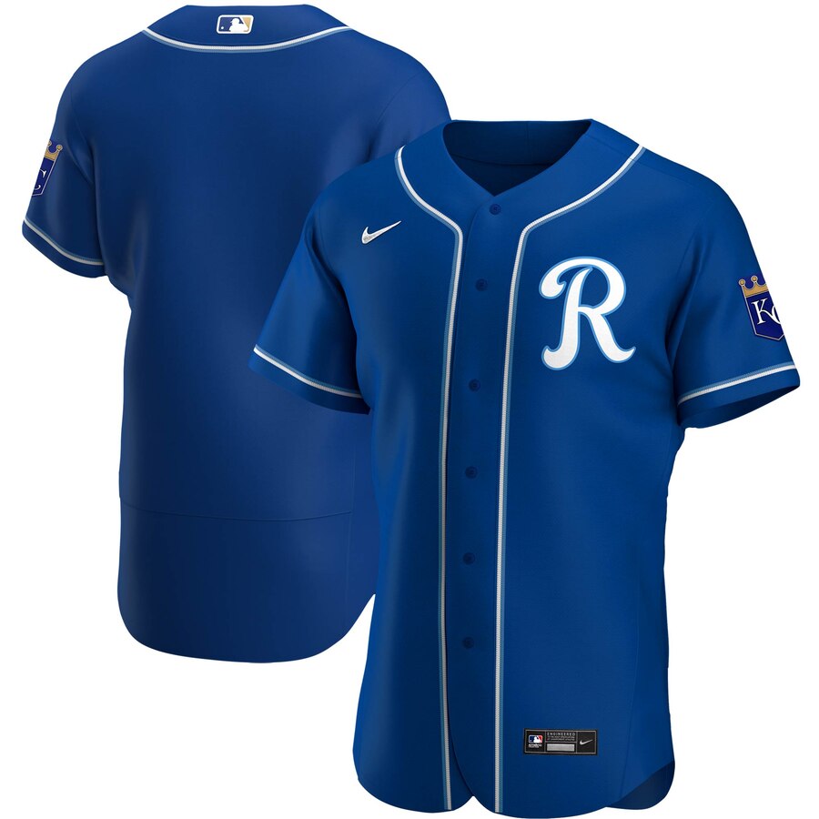Personalized Kansas City Royals Men’s Royal Alternate 2020 Authentic Team MLB Jersey