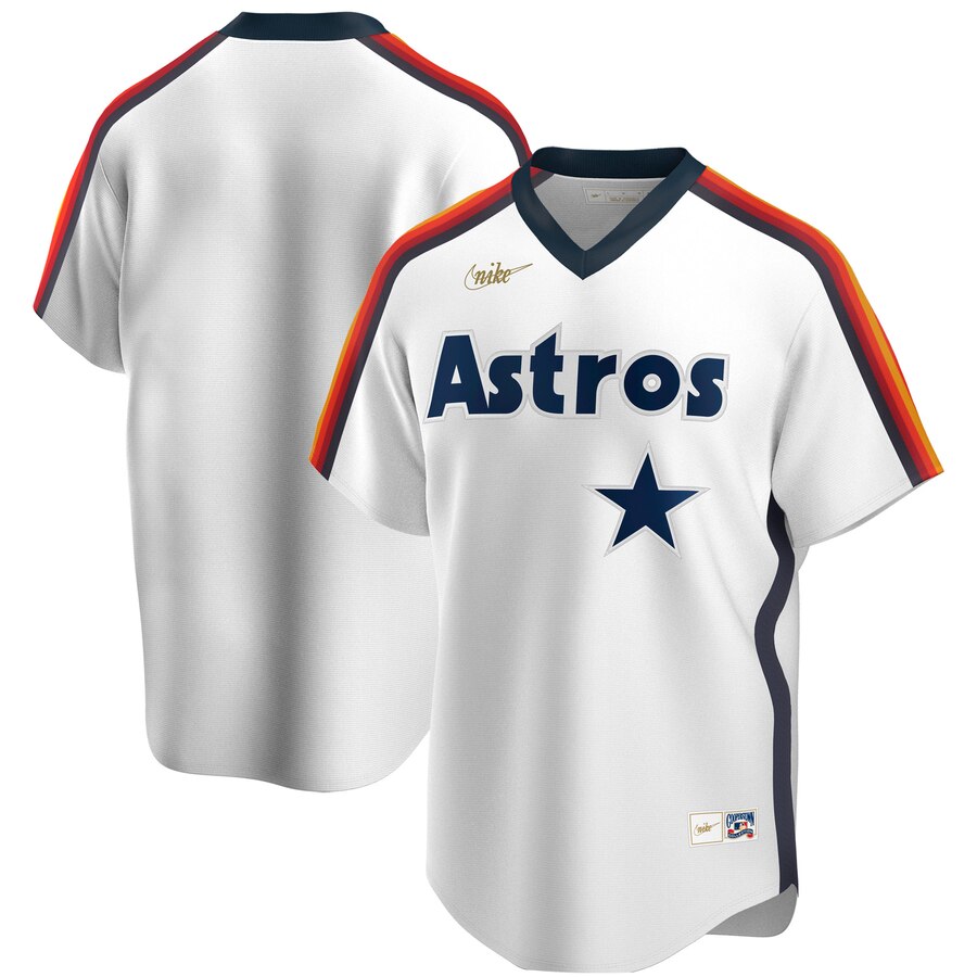 Personalized Houston Astros Home Cooperstown Collection Player MLB Jersey White