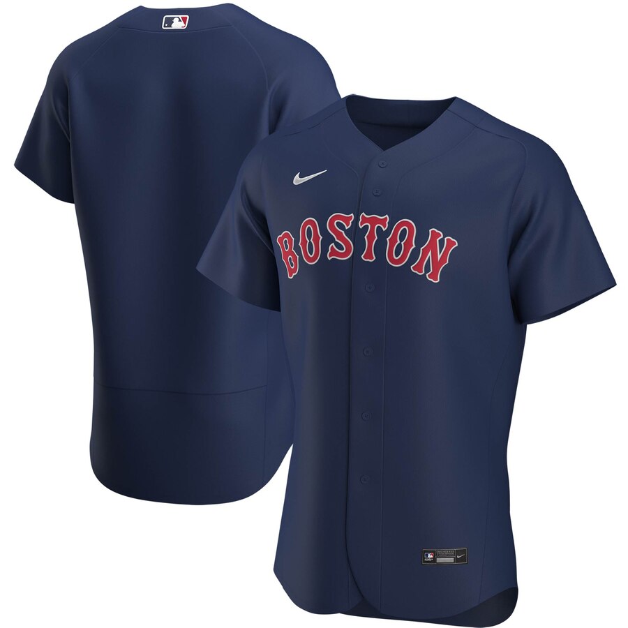 Personalized Boston Red Sox Men’s Navy Alternate 2020 Authentic MLB Jersey