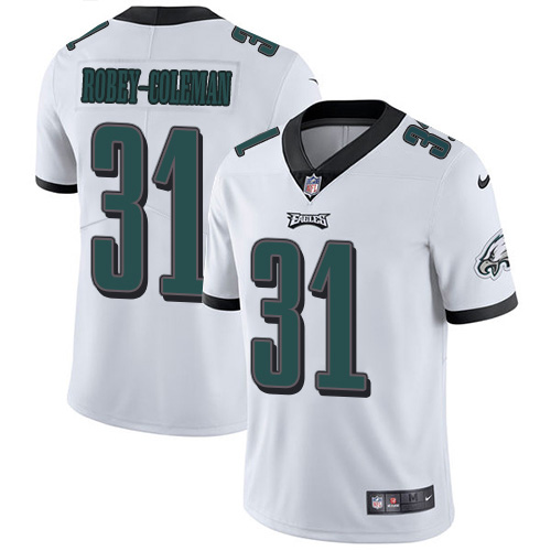 Personalized Eagles #31 Nickell Robey-Coleman White Men’s Stitched NFL Untouchable Limited Jersey