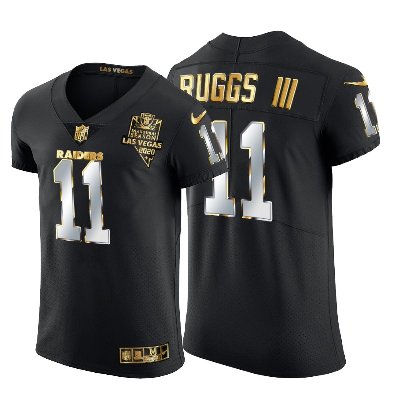 Personalized Las Vegas Raiders #11 Henry Ruggs III Men’s Black Edition Untouchable Elite NFL Jersey