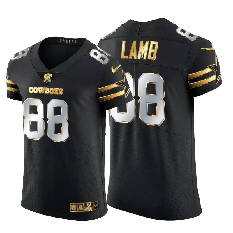 Personalized Dallas Cowboys #88 CeeDee Lamb Men’s Black Edition Untouchable Elite NFL Jersey