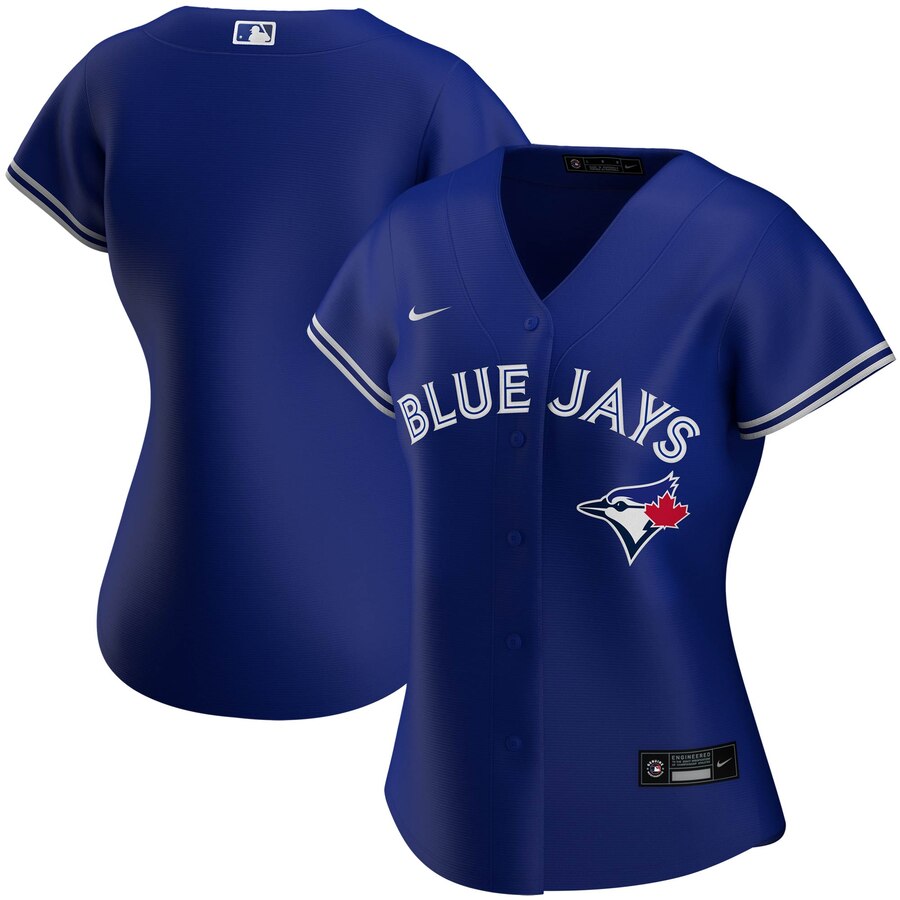 Personalized Toronto Blue Jays Women’s Alternate 2020 MLB Team Jersey Royal